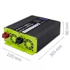 Cargador de baterías QOLTEC 51916 60A 12V para baterías LiFePO4, AGM, GEL, SLA