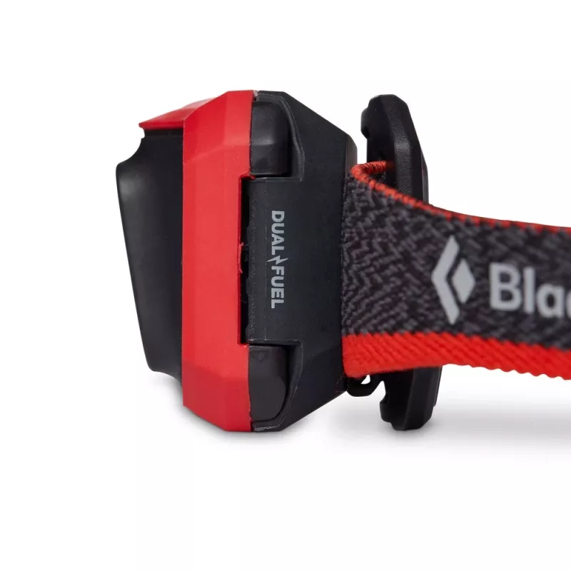 Black Diamond Storm 450 negro, rojo linterna frontal
