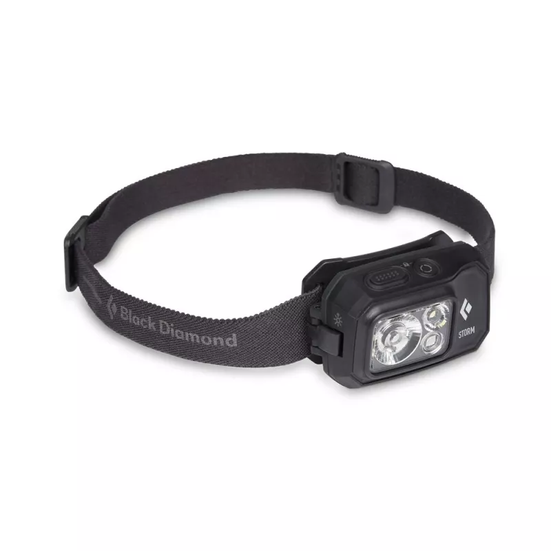 Black Diamond Storm 450 negro, rojo linterna frontal
