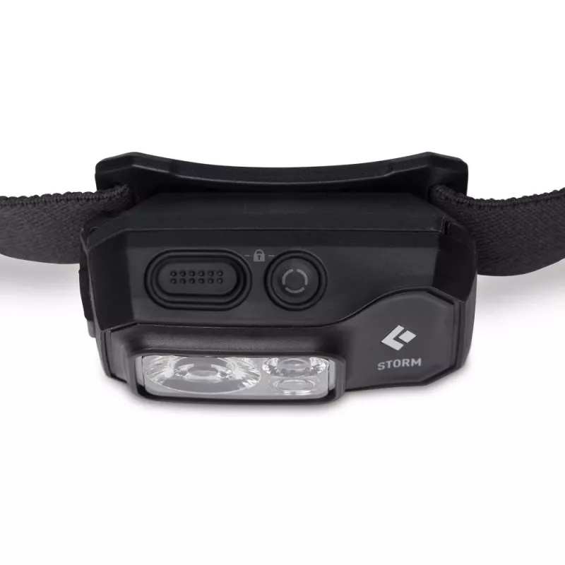 Black Diamond Storm 450 negro, rojo linterna frontal