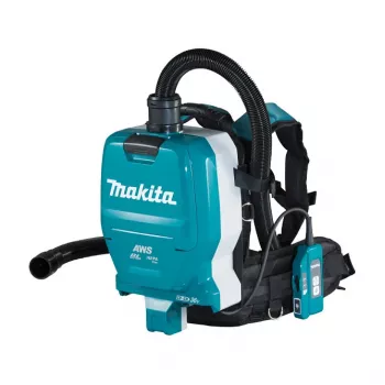 Aspirador de mochila a batería DVC265ZXU azul/negro, sin batería ni cargador