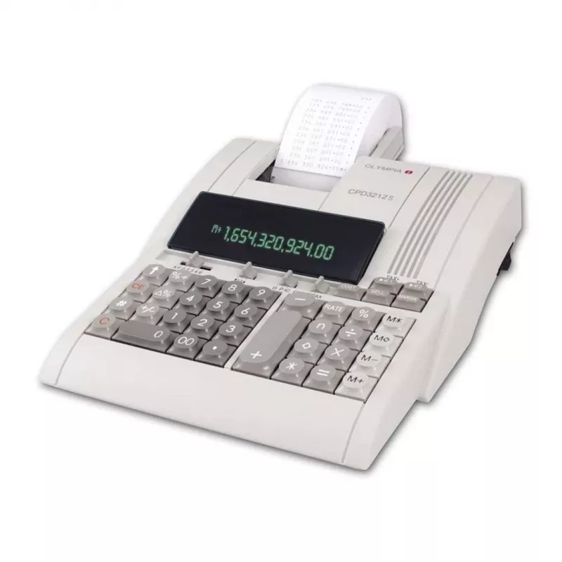 Calculadora de sobremesa con impresora Olympia CPD 3212 S