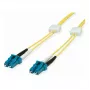 ZVK GmbH EasyLan Cable de parcheo FO Premium, dúplex – Cable de parcheo – LC monomodo (M) a LC monomodo (M) – 2 m – Fibra óptica – Dúplex – 9/125 micrómetros – OS2 – Amarillo, RAL 1021