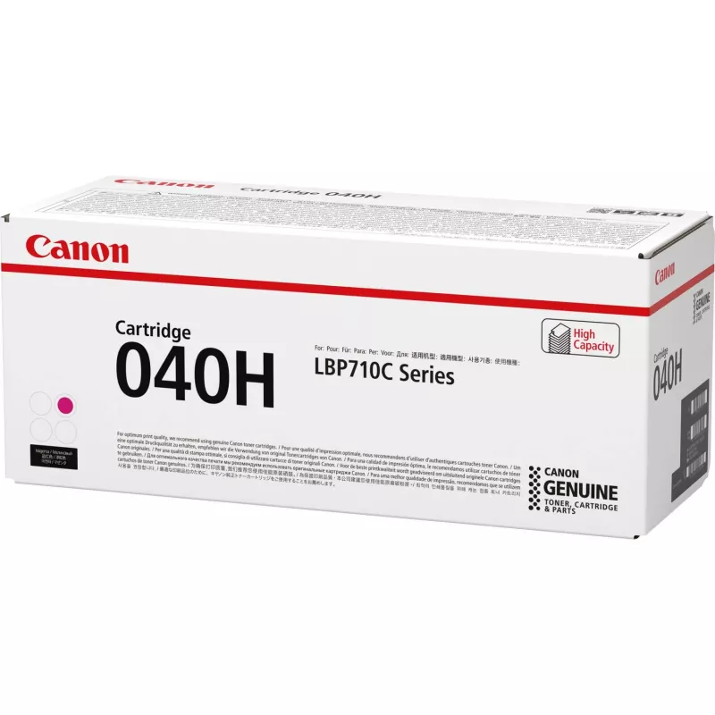 Canon CRG-040H cartucho de tóner 0457C002, magenta, alta capacidad