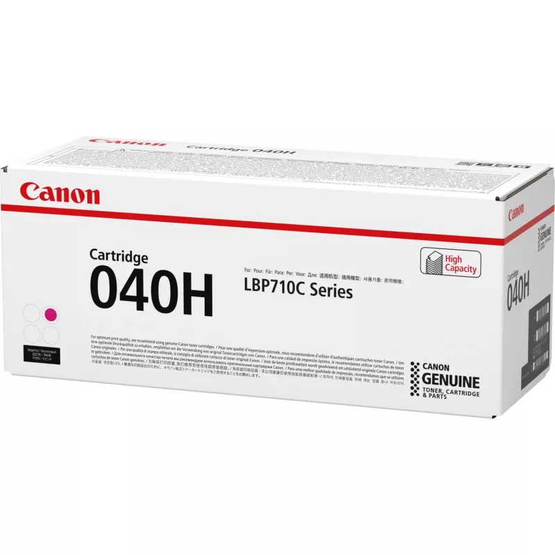 Canon CRG-040H cartucho de tóner 0457C002, magenta, alta capacidad
