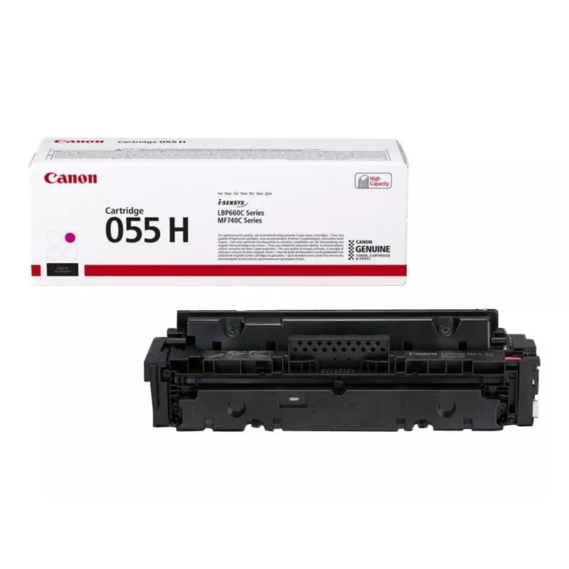 Canon 055H Cartucho de tóner 1 ud. Original Magenta