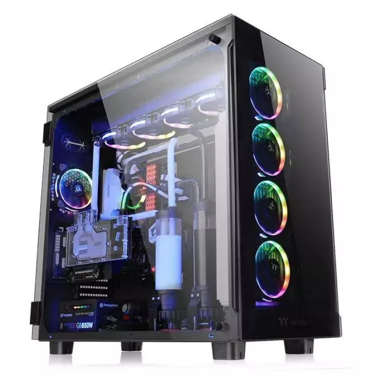 Caja de PC Thermaltake View 91 TG RGB Ultra Tower Negro