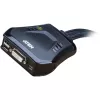 Aten Conmutador KVM USB DVI de 2 puertos con mando a distancia para selección de puerto