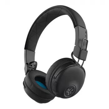 JLab Studio Wireless negro – Auriculares Bluetooth on-ear (30 horas de batería, micrófono integrado, mando a distancia)