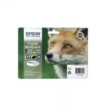 Cartucho de tinta Epson C13T12854012 T1285 negro cian magenta amarillo