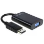 Adaptador Delock DisplayPort macho > VGA hembra de 15 pines - adaptador DisplayPort - DisplayPort (M)