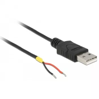 Cable DELOCK USB 2.0 Type-A macho > 2 terminales de cable abiertos