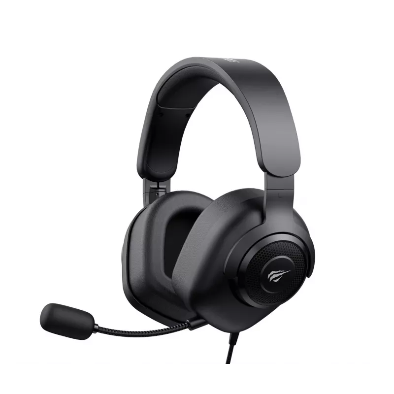 Auriculares Havit H2230D gaming negros con cable e inalámbricos in-ear