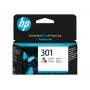 HP 301 - 3 ml - color (cian, magenta, amarillo) - original - cartucho de tinta - para HP DeskJet 1000, 1010, 1050 AiO, 1050A AiO, 1510 AiO, 2000, 2050 AiO, 205