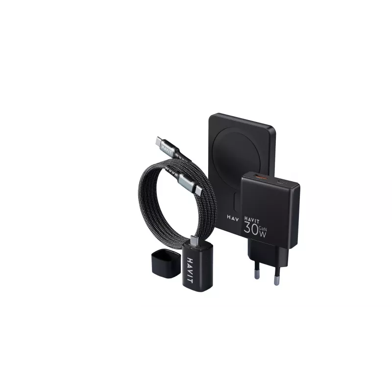 HAVIT kit de carga 2024 set de regalo EU – set de carga multipieza para dispositivos portátiles