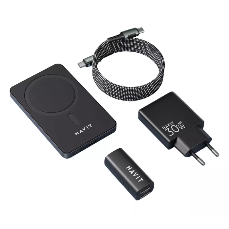 HAVIT kit de carga 2024 set de regalo EU – set de carga multipieza para dispositivos portátiles