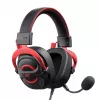 Auriculares Havit H2002E Pro con cable gaming negro rojo