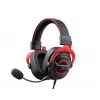 Auriculares Havit H2002E Pro con cable gaming negro rojo