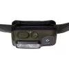 Black Diamond Spot 400 negro, linterna frontal con banda frontal color oliva
