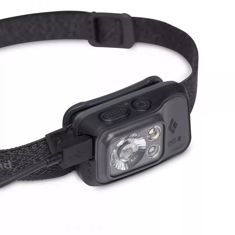 Black Diamond SPOT 400-R LINTERNA FRONTAL GRAPHITE linterna frontal