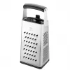 Rallador de caja GEFU 10761 negro plata acero inoxidable