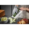 Rallador de caja GEFU 10761 negro plata acero inoxidable