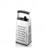 Rallador de caja GEFU 10761 negro plata acero inoxidable