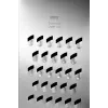 Rallador de caja GEFU 10761 negro plata acero inoxidable
