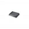 Rallador de caja GEFU 10761 negro plata acero inoxidable