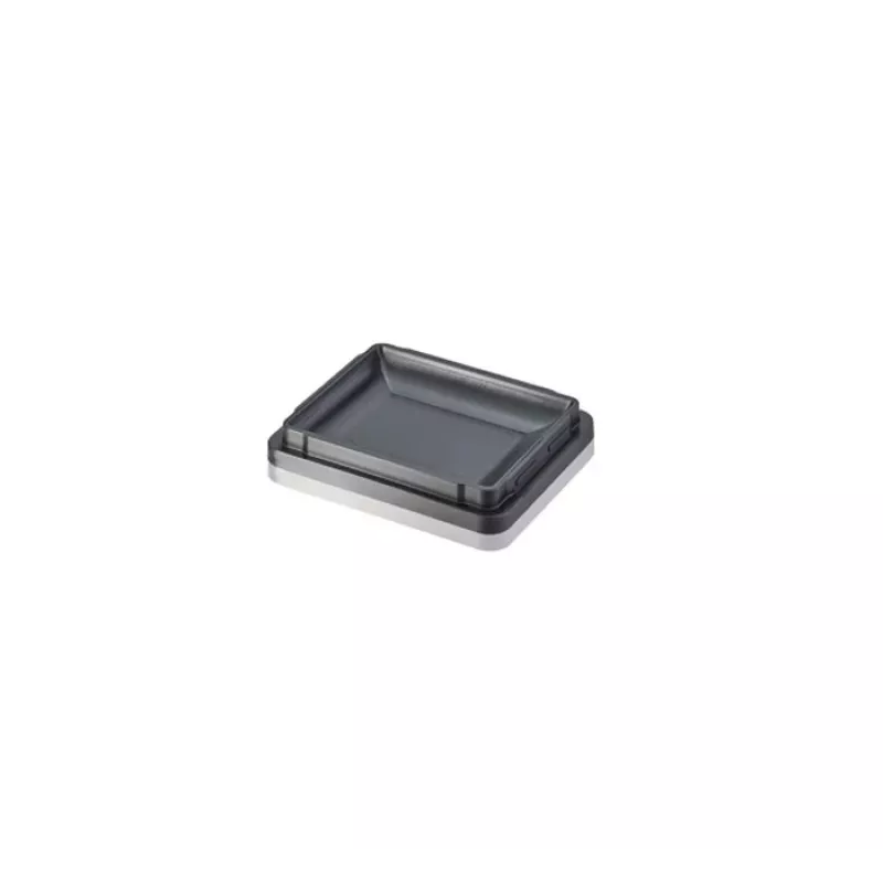 Rallador de caja GEFU 10761 negro plata acero inoxidable