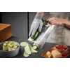 Rallador de caja GEFU 10761 negro plata acero inoxidable
