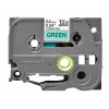 Brother TZe 751 - cinta laminada - negro sobre verde - rollo (2,4 cm x 8 m) - 1 rollo(s) - para P-Touch PT-2420, 2430, 2450, 2460, 2470, 2480, 2700, 2
