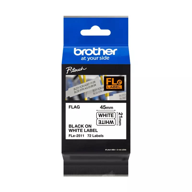Cinta de rotulación Brother FLE2511