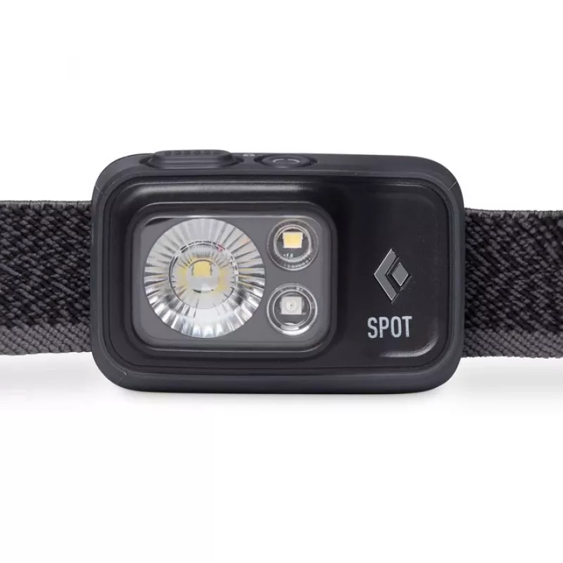 Black Diamond Spot 400 negro, rojo linternas frontales LED