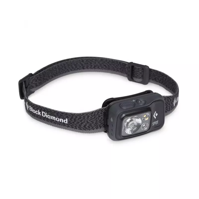 Black Diamond Spot 400 negro, rojo linternas frontales LED
