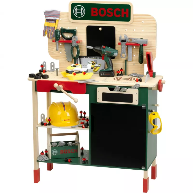 Banco de trabajo Bosch de madera (MDF) de Theo Klein 8734