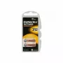 Pilas de botón Duracell A312 zinc-aire, pack de 6 para audífonos y pequeños dispositivos de audio