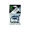 Cinta de etiquetar Brother M-K231S negro sobre blanco