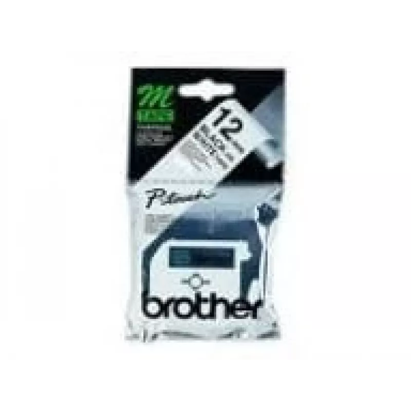 Cinta de etiquetar Brother M-K231S negro sobre blanco