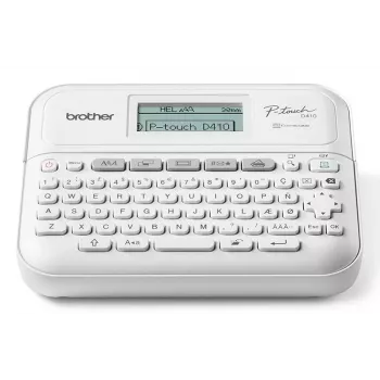 Brother PT-D410VP impresora de etiquetas ZINK (Zero-Ink) 180 x 180 DPI con cable TZe QWERTZ