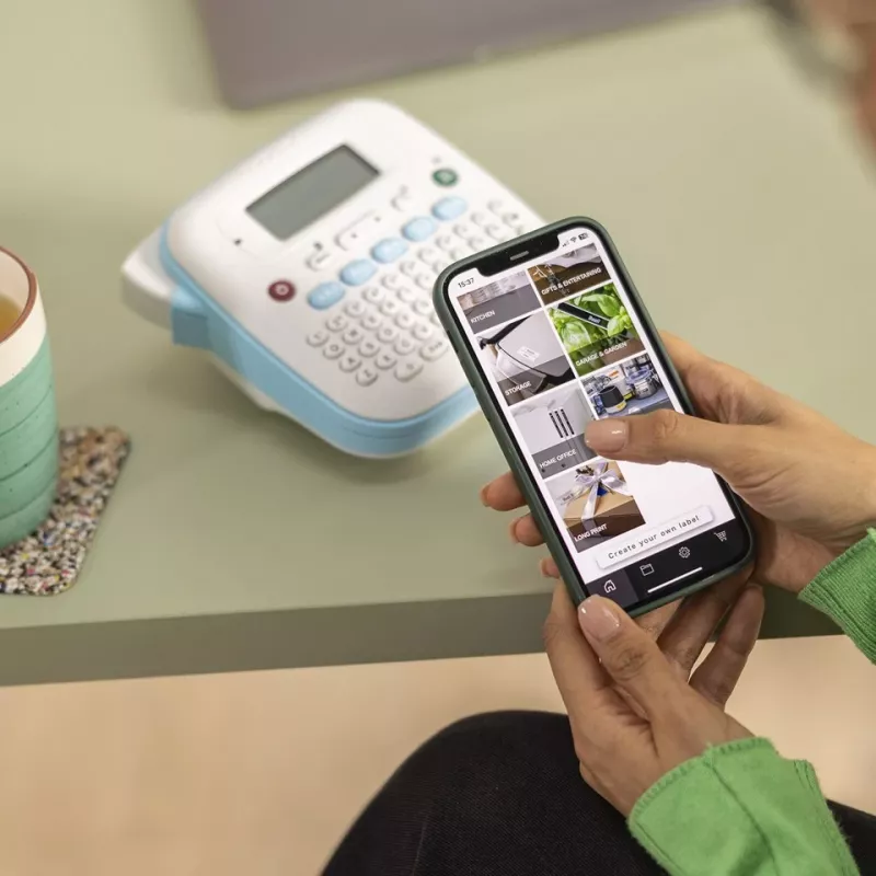 Brother PT-N25BT impresora de etiquetas con conectividad Bluetooth, dispositivo de mano compacto