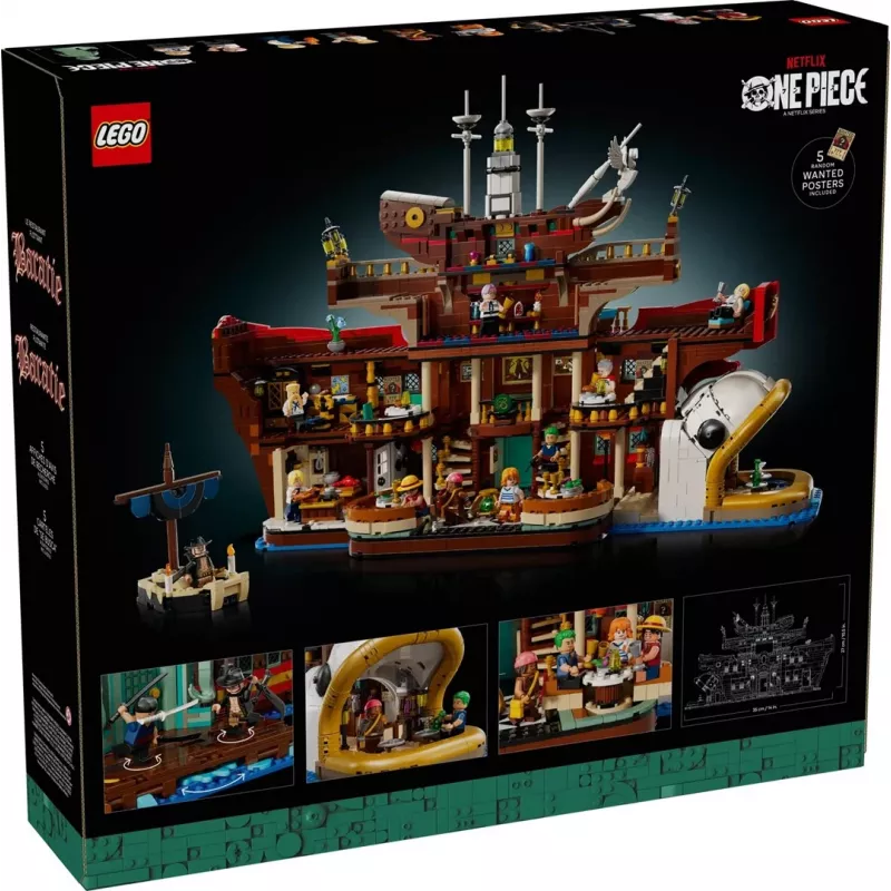 LEGO ONE PIECE 75640 El restaurante flotante Baratie