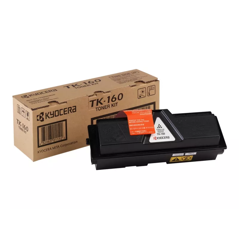 Kyocera TK-160 - 1T02LY0NLC - tóner negro - para ECOSYS P2035d, P2035d/KL3, P2035dn, P2035dn/KL3; FS-1120D, 1120D/KL3, 1120DN, 1120DN/KL3