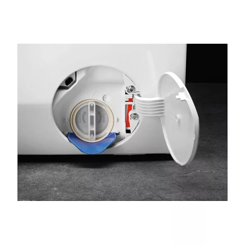 Lavadora-secadora AEG L9WEF80690 carga frontal independiente 6 kg lavado y secado, 1551 rpm, bomba de calor, blanca