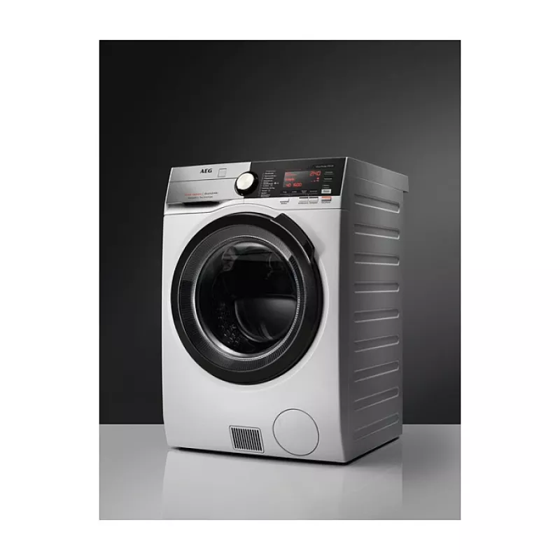 Lavadora-secadora AEG L9WEF80690 carga frontal independiente 6 kg lavado y secado, 1551 rpm, bomba de calor, blanca