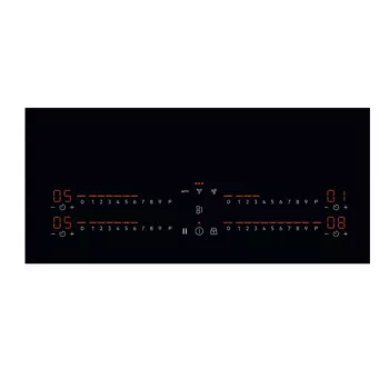 Placa de inducción AEG CCE84543CB, 4 zonas de cocción, control táctil
