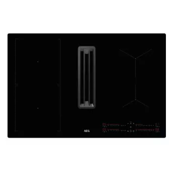 Placa de inducción AEG CCE84543CB, 4 zonas de cocción, control táctil