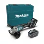 Amoladora angular a batería GA038GT201 XGT 40Volt azul negro 2x batería Li-Ion XGT 5,0Ah maletín