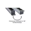 Regleta de enchufes 48,30cm (19), 1HE, conector macho Schutzkontakt a 8x conector hembra Schutzkontakt, ÜSS, interruptor, perfil de aluminio, Good Connections® (GC-N0087)