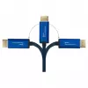 Alcasa 4812-CSF010B Cable adaptador USB-C - 1 m - USB Type-C - DisplayPort - conector macho - conector macho - recto (4812-CSF010B)